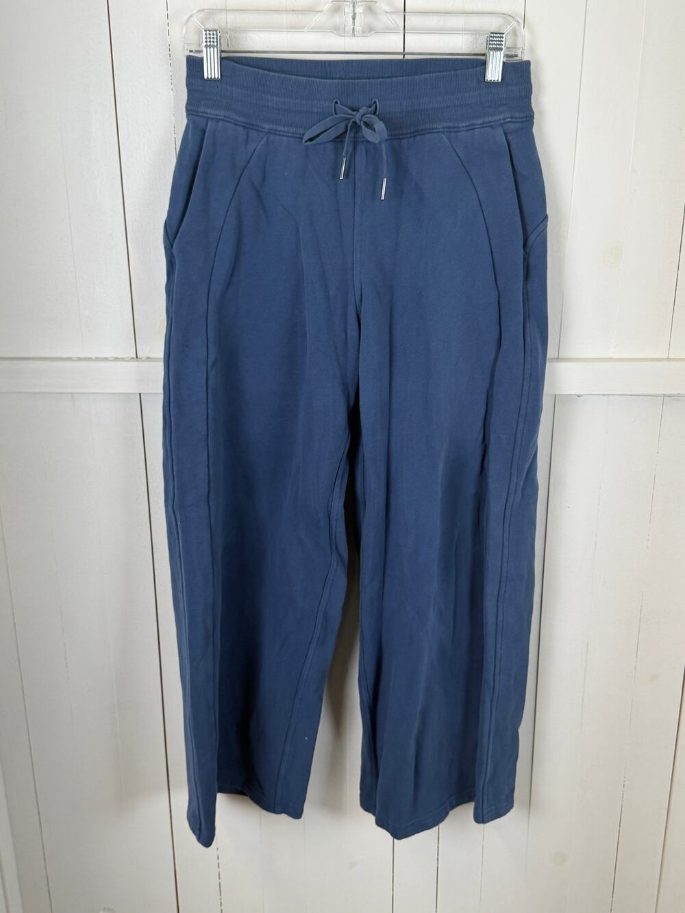 Lululemon Blue Cotton Sweatpants Women’s M Excellent Condition